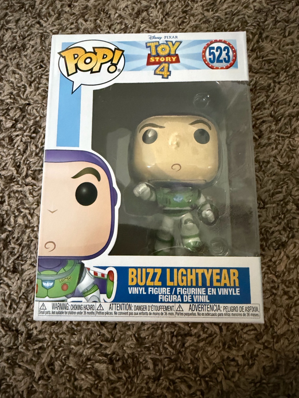 Funko POP! Disney Pixar Toy Story 4 Buzz Lightyear #523 Vinyl Figure